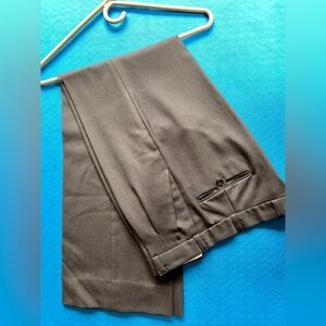 Pure Virgin Wool Brown Men’s Dress Pants Right On Brand Canadian